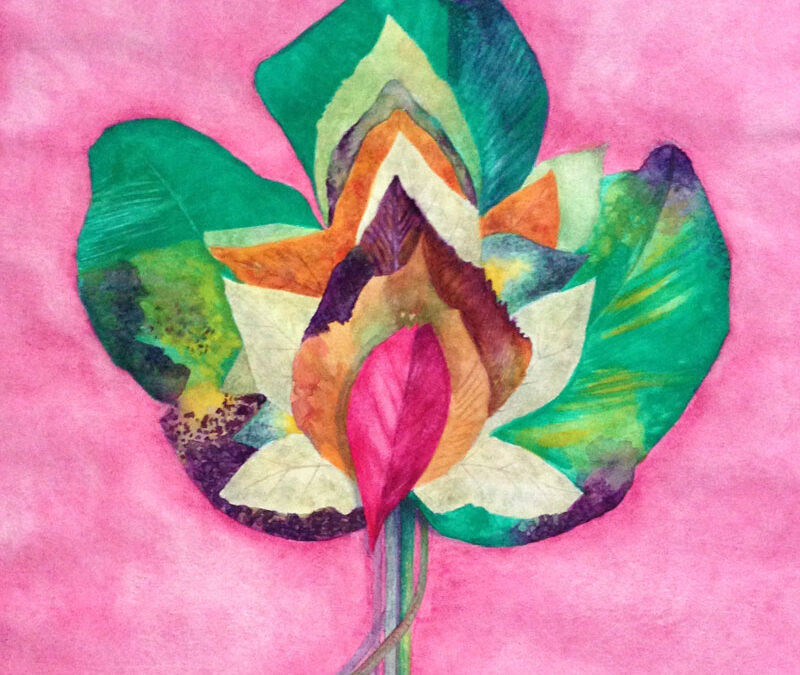 Leaves  Watercolor 30x30cm 2020 Private collection