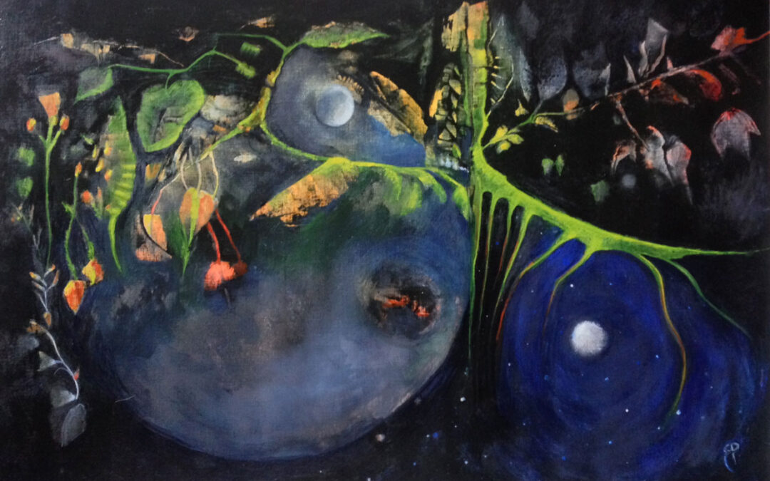 Sem Raizes  Watercolor 47x31cm 2019 Private collection