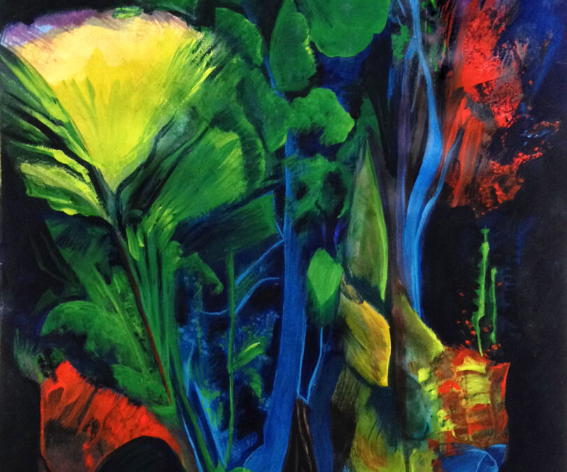 Flower Composition – watercolor 47x32cm 2020