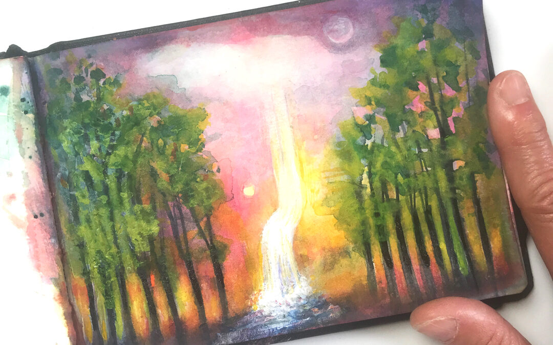 Purification  Watercolor  10,5x15cm  2023